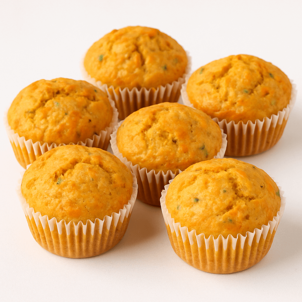 Muffin alla carota senza zucchero per bambini – merenda svezzamento