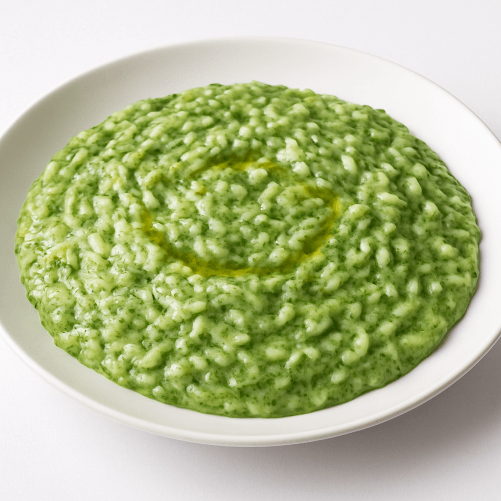 Risotto con spinaci e robiola per bambini – primo piatto svezzamento