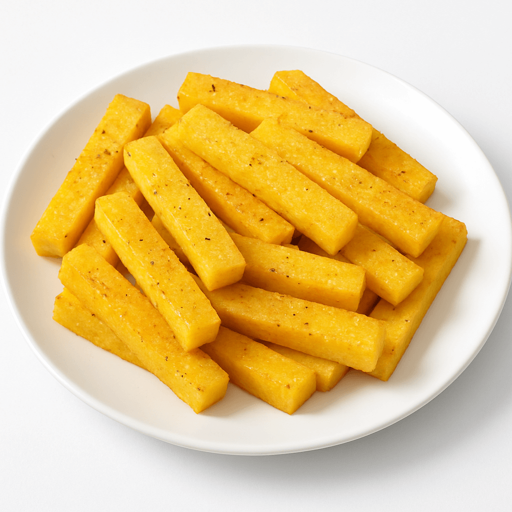 Bastoncini di polenta al forno per bambini – finger food BLW senza glutine